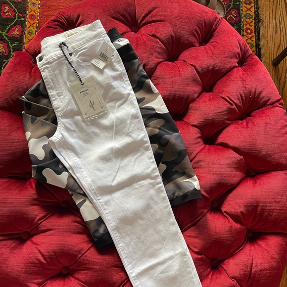 Pistola white stretch jeans - Picture 2 of 4